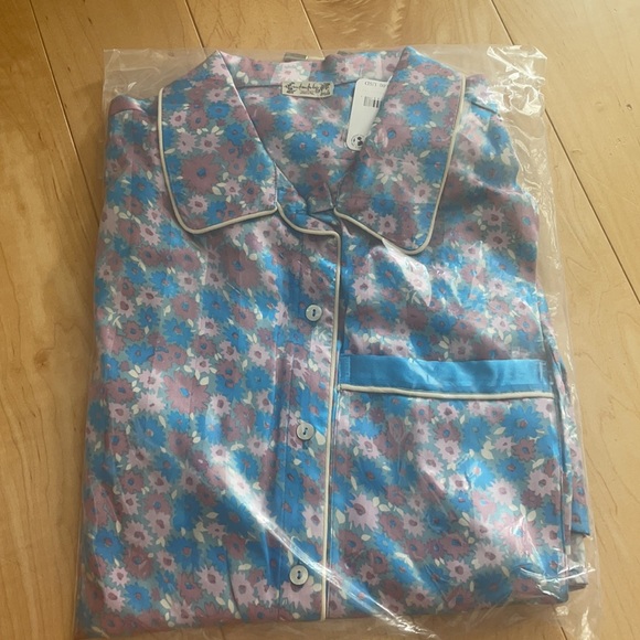 Free people pillow talk lavender combo women’s top bottom pjs button down Xs - Picture 7 of 7